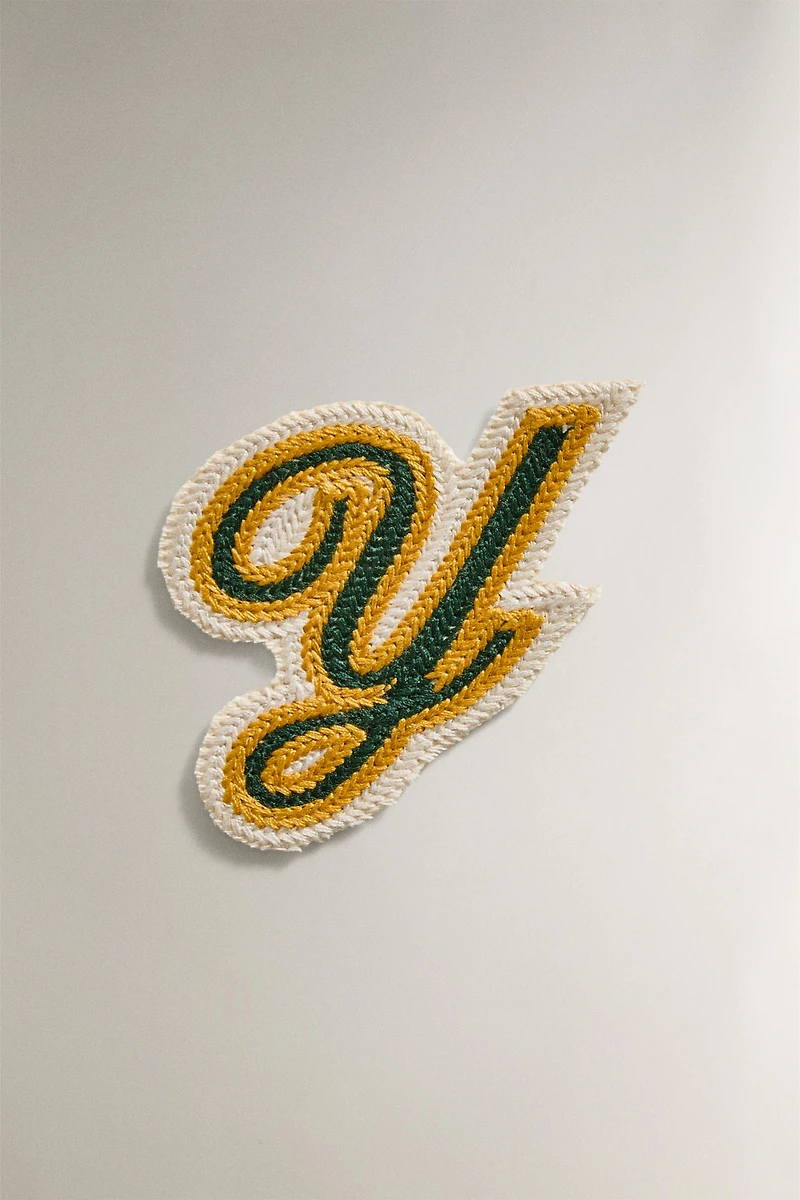 COTTON LETTER Y PATCH