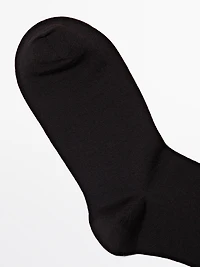 Wool blend socks