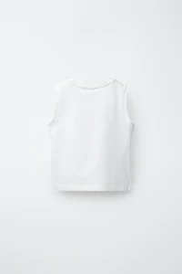 T-SHIRT UNI À POCHE