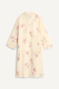 LIMITED EDITION PRINTED SILK FROCK COAT