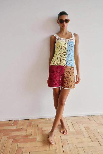 CROCHET KNIT DRESS