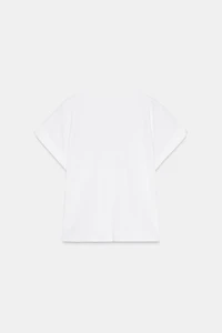 POPLIN POCKET T-SHIRT