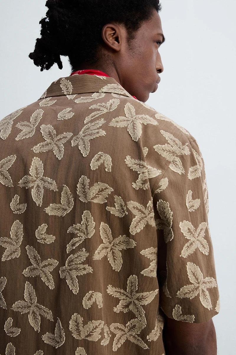 JACQUARD FLORAL SHIRT © OTIS KWAME KYE QUAICOE