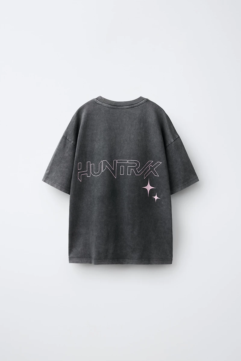 KPOP DEMON HUNTERS™ NETFLIX © WASHED EFFECT T-SHIRT