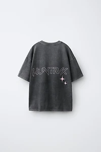 KPOP DEMON HUNTERS™ NETFLIX © WASHED EFFECT T-SHIRT