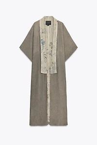 ZW COLLECTION PRINTED COAT