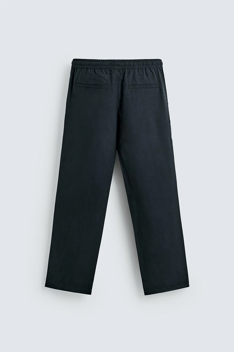 100% LYOCELL REGULAR FIT PANTS