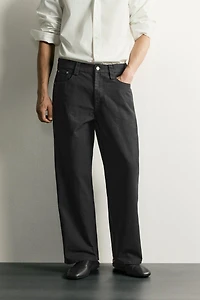 STRAIGHT RELAXED FIT JEANS