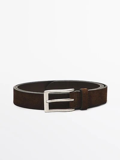 Ceinture en cuir nappa doux
