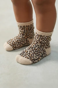 TWO-PACK OF ANIMAL PRINT SOCKS