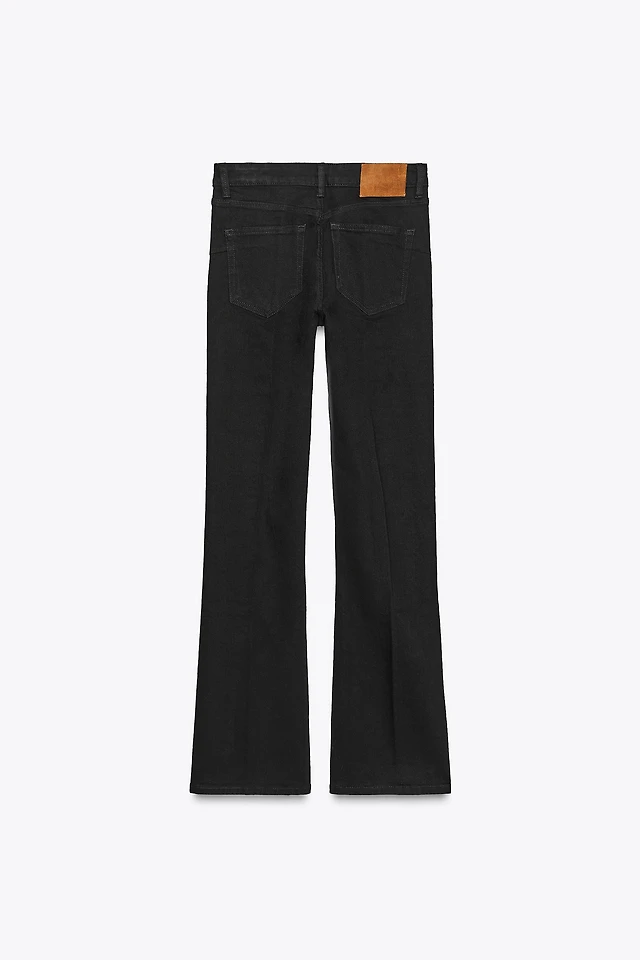 Zara ZW COLLECTION HIGH RISE BOOTCUT JEANS Square One