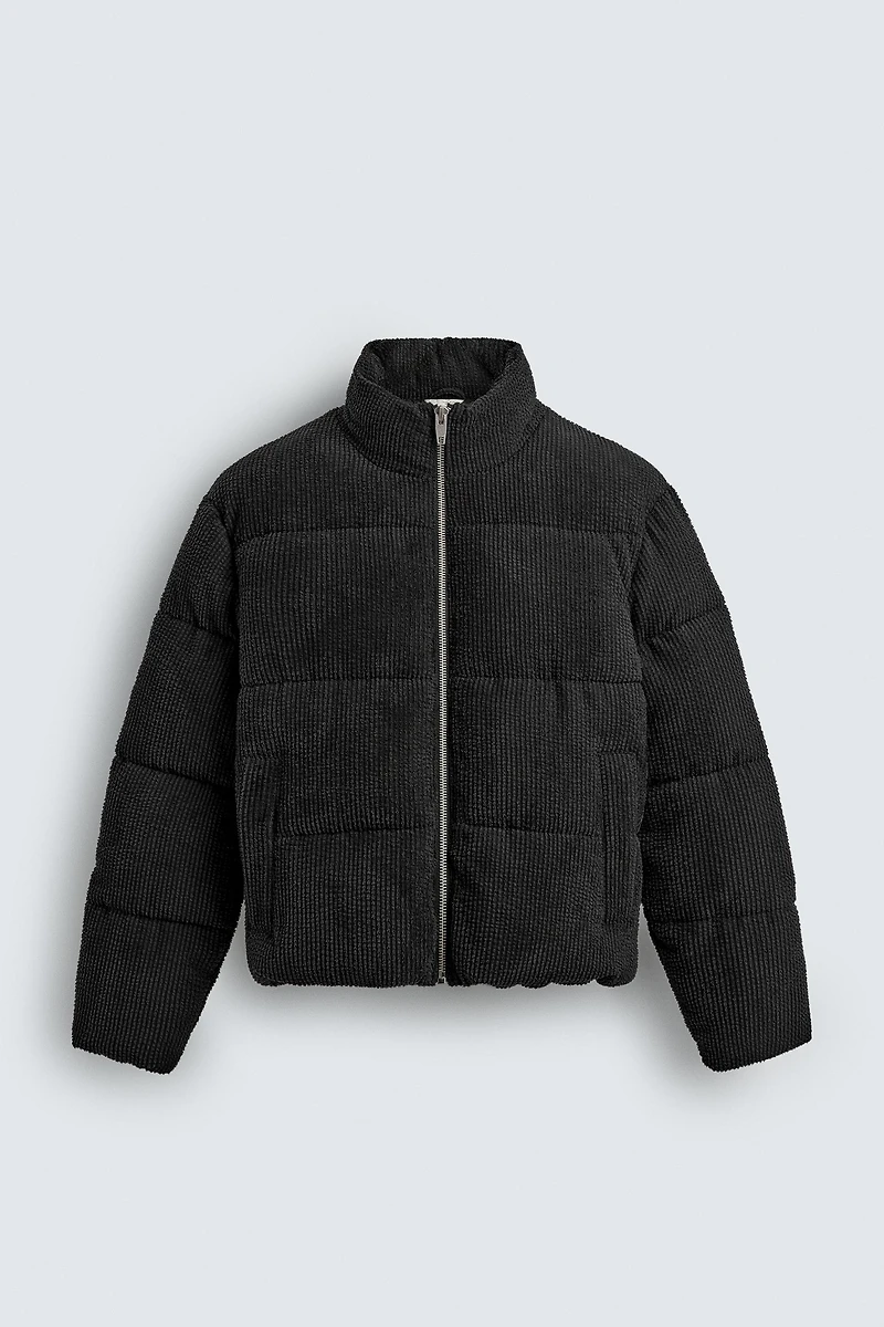 CORDUROY PUFFER JACKET