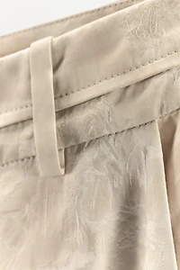 PANTALON JACQUARD À BOUTONS ZW COLLECTION ÉDITION LIMITÉE