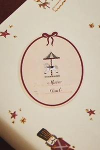 RUBAN ADHÉSIF ÉTIQUETTES CADEAUX NOËL