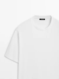 100% mercerised cotton T-shirt