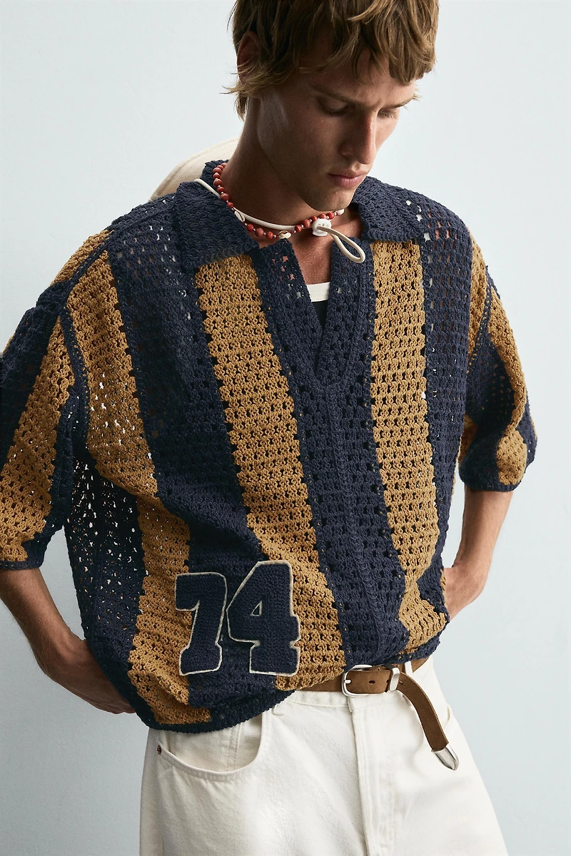 CHEMISE CROCHET PIÈCE