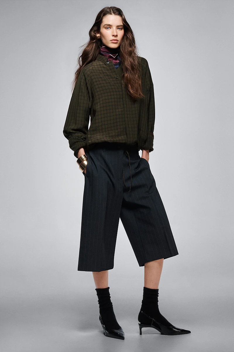 PLAID SHIRT ZW COLLECTION