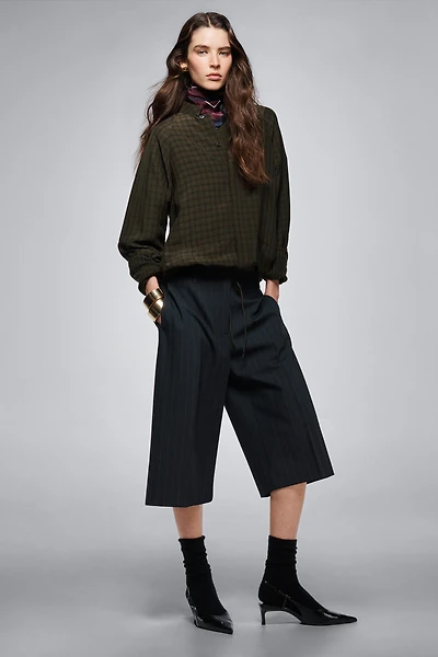 PLAID SHIRT ZW COLLECTION