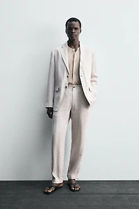 PANTALON DE COSTUME 100 % LIN