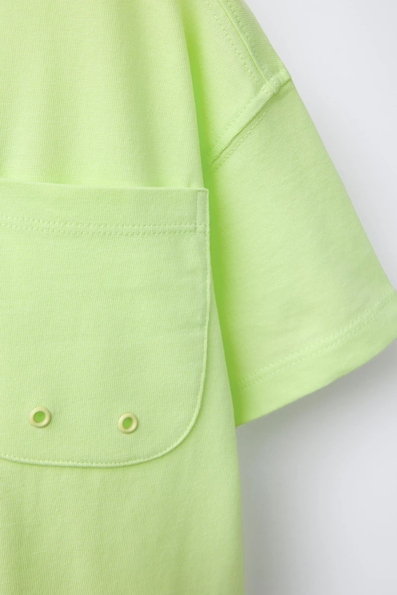 PLAIN POCKET T-SHIRT