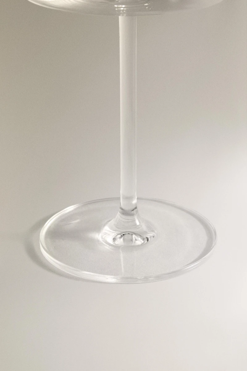 CRYSTALLINE SPARKLING WINE GLASS