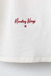 EMBROIDERED PATCH T-SHIRT
