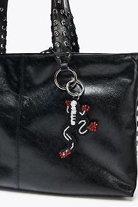 BEADED FROG CHARM
