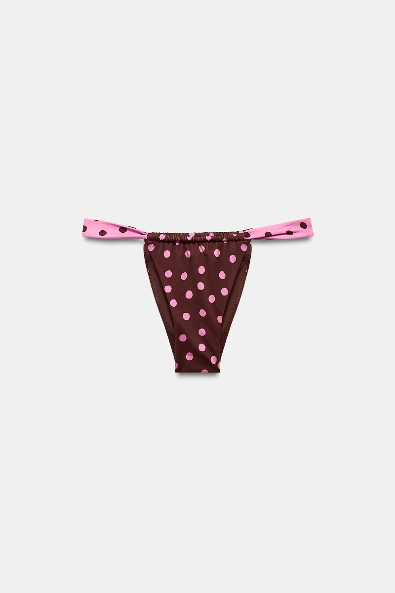 POLKA DOT BIKINI BOTTOMS