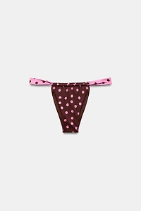 POLKA DOT BIKINI BOTTOMS