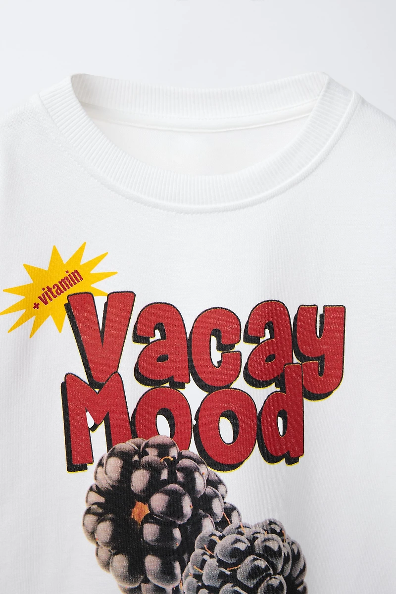 FRUIT PRINT T-SHIRT