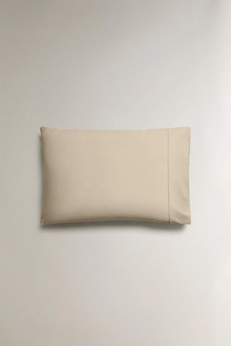 PERCALE COTTON PILLOWCASE (300 THREAD COUNT)