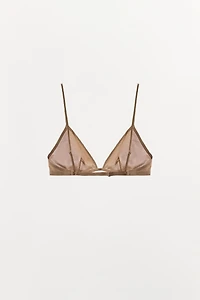 TRIANGLE BRALETTE WITH POLYAMIDE