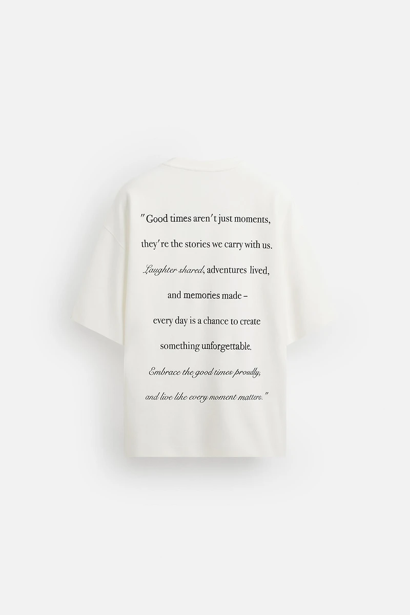 EMBROIDERED TEXT SWEATSHIRT