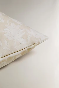 FLORAL THROW PILLOW COVER