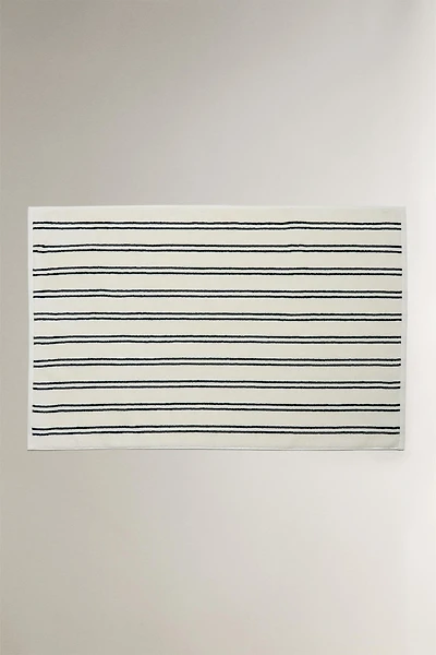 DOUBLE STRIPE BATH MAT