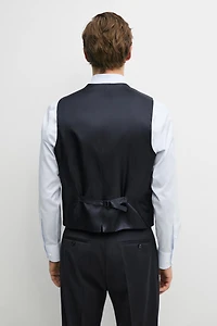Cool wool suit waistcoat