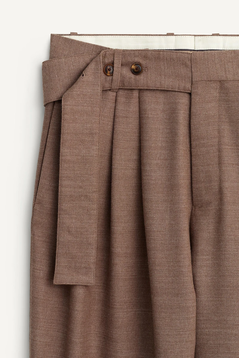 PANTALON WIDE FIT CEINTURE ÉDITION LIMITÉE