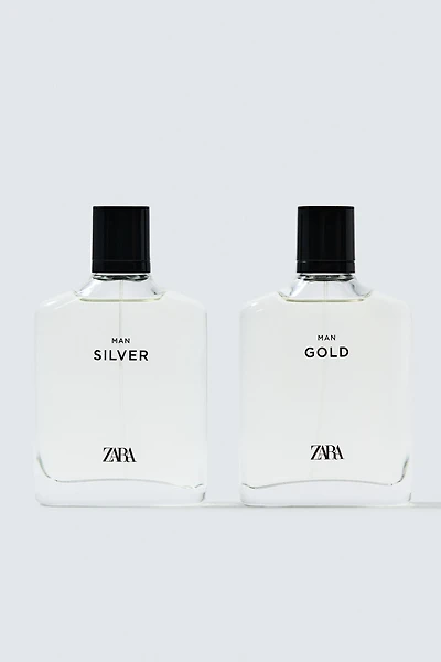 MAN SILVER + MAN GOLD EDT 2 X 100 ML (3.4 FL. OZ)