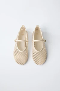 MESH BALLET FLATS