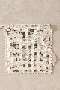CROCHET COTTON APRON