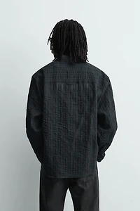 STRIPED JACQUARD SHIRT