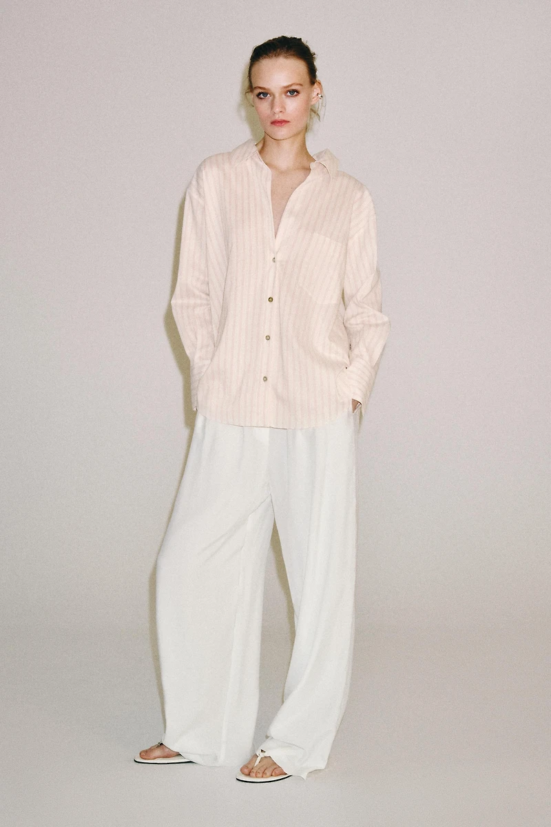 ZW COLLECTION STRIPED SHIRT