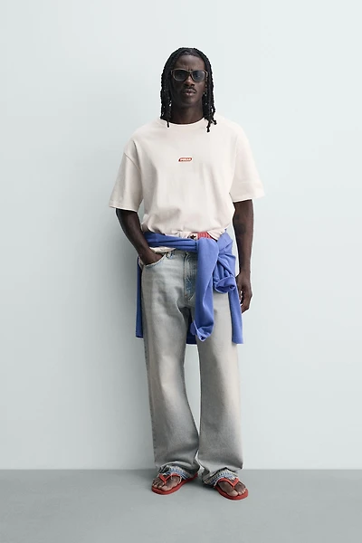 PUKAS SURF X ZARA PHOTOGRAPHIC PRINT T-SHIRT