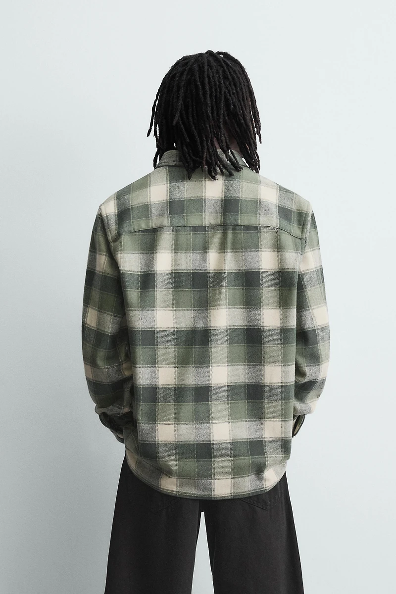 PLAID FLANNEL SHIRT