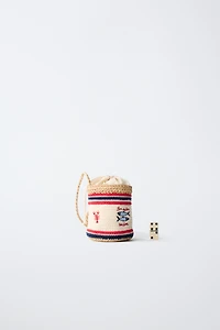 CROCHET FISH CROSSBODY BAG