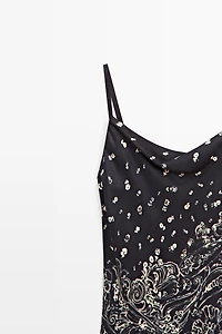Flowing paisley top