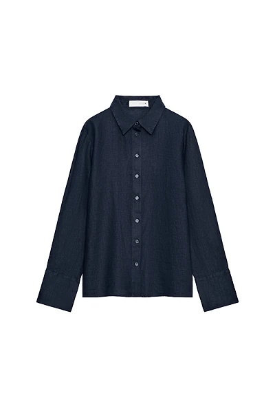 100% LINEN SHIRT ZW COLLECTION