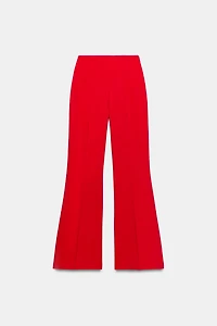 HIGH-WAISTED PANTS WITH BACK ZIP