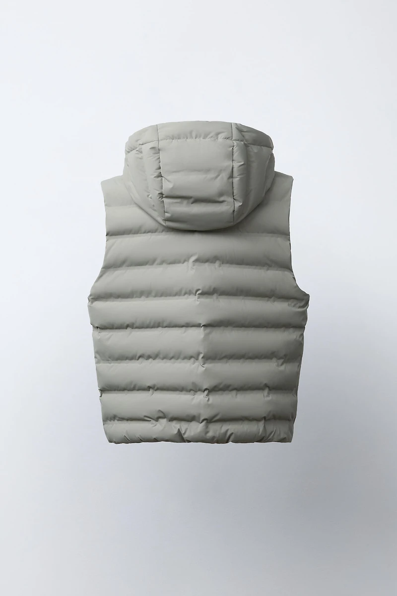 ULTRALIGHT WATER REPELLENT HOODIE VEST