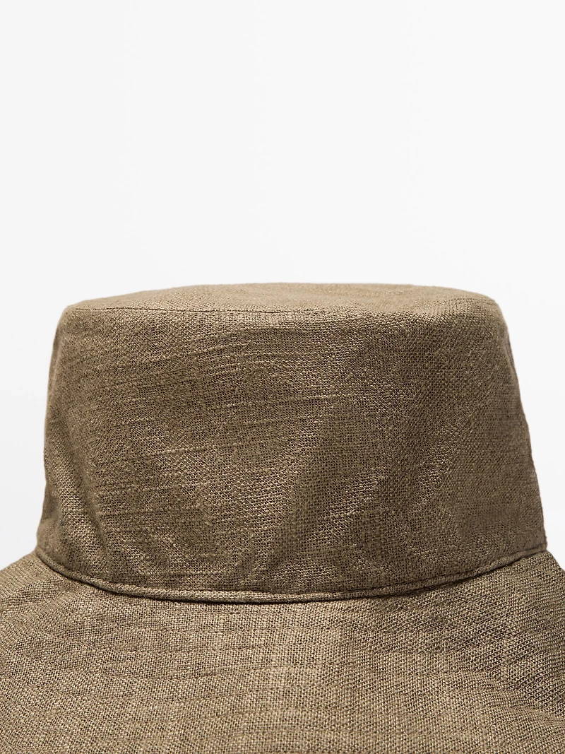Bucket hat with bow